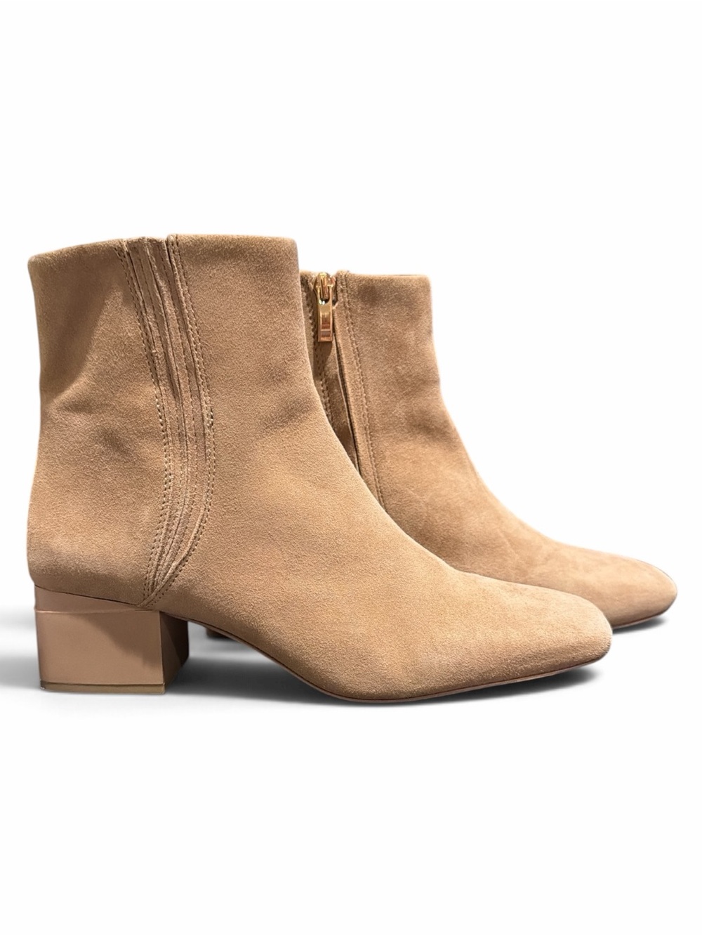 Franco Sarto Waxtona Suede Ankle Booties – Women’s 9.5M